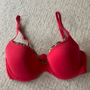 Victoria’s Secret Pink Bra Lined Demi Size 32D